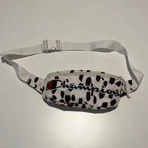 Cow Print Champion Fanny Pack